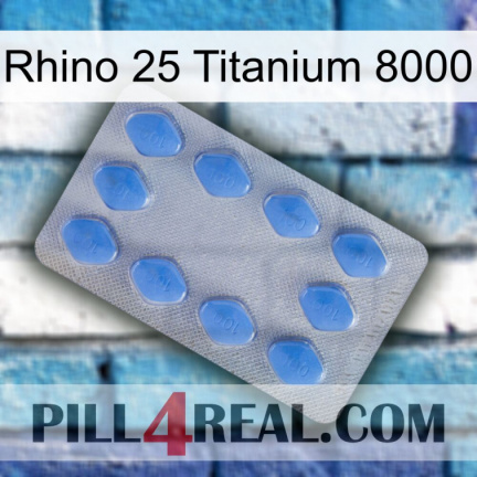 Rhino 25 Titanium 8000 21